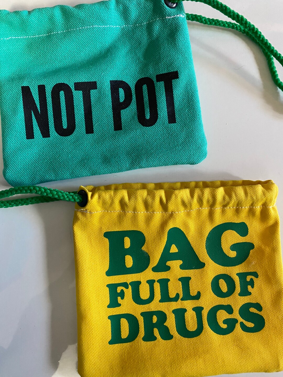 Small Drawstring Pouches Accessory Bag Weed Bag Dice Pouch Etsy