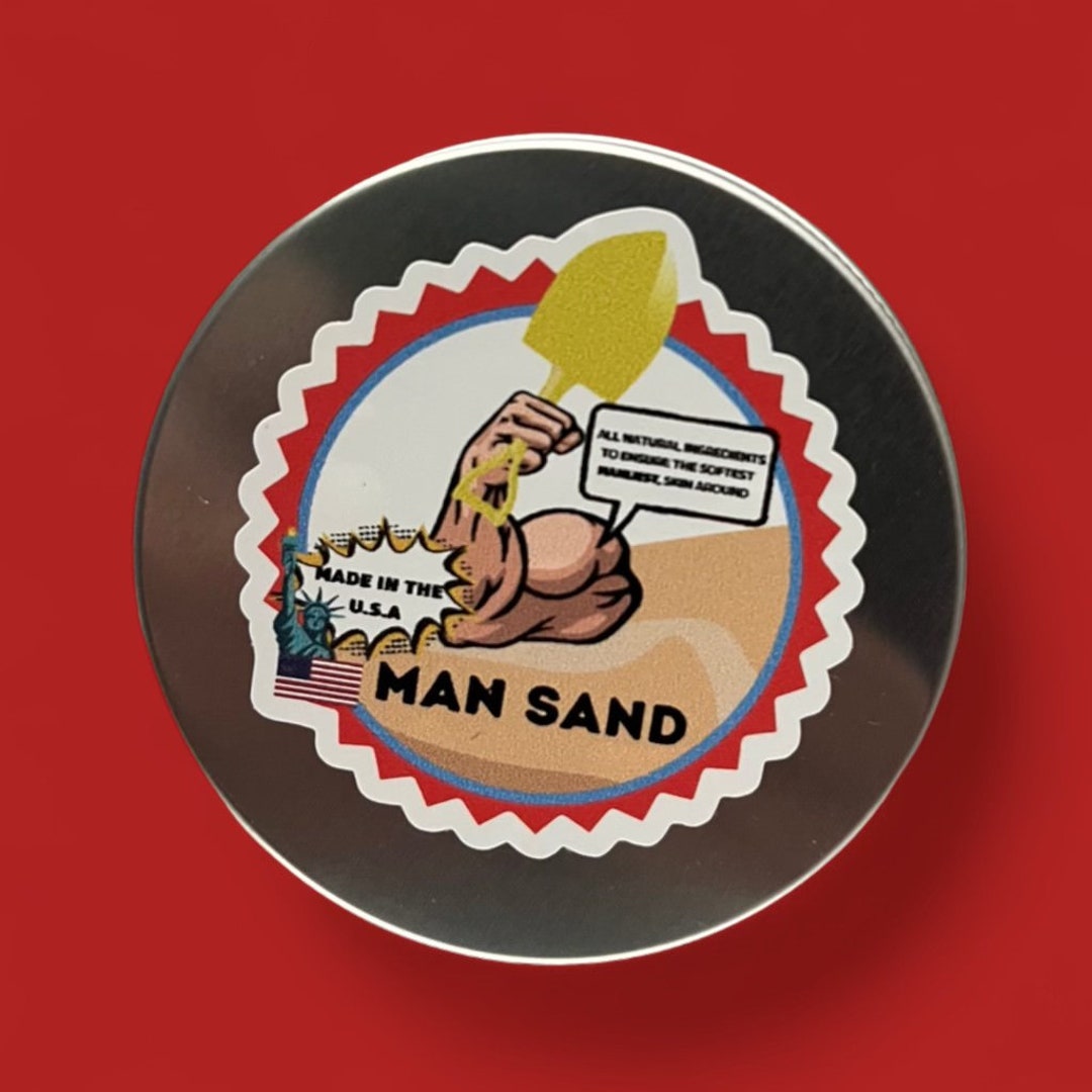 Man Sand Natural Skin Exfoliant for Men Etsy