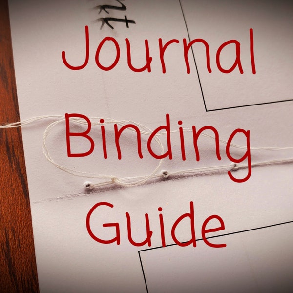 Journal Binding Guide plus NEW supplement!-Simple instructions; you probably have the supplies st home-Bind your own blank book-Reuse paper!