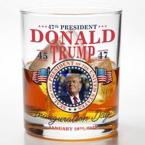 2025 Inaugural Whiskey Glass – Valor 47