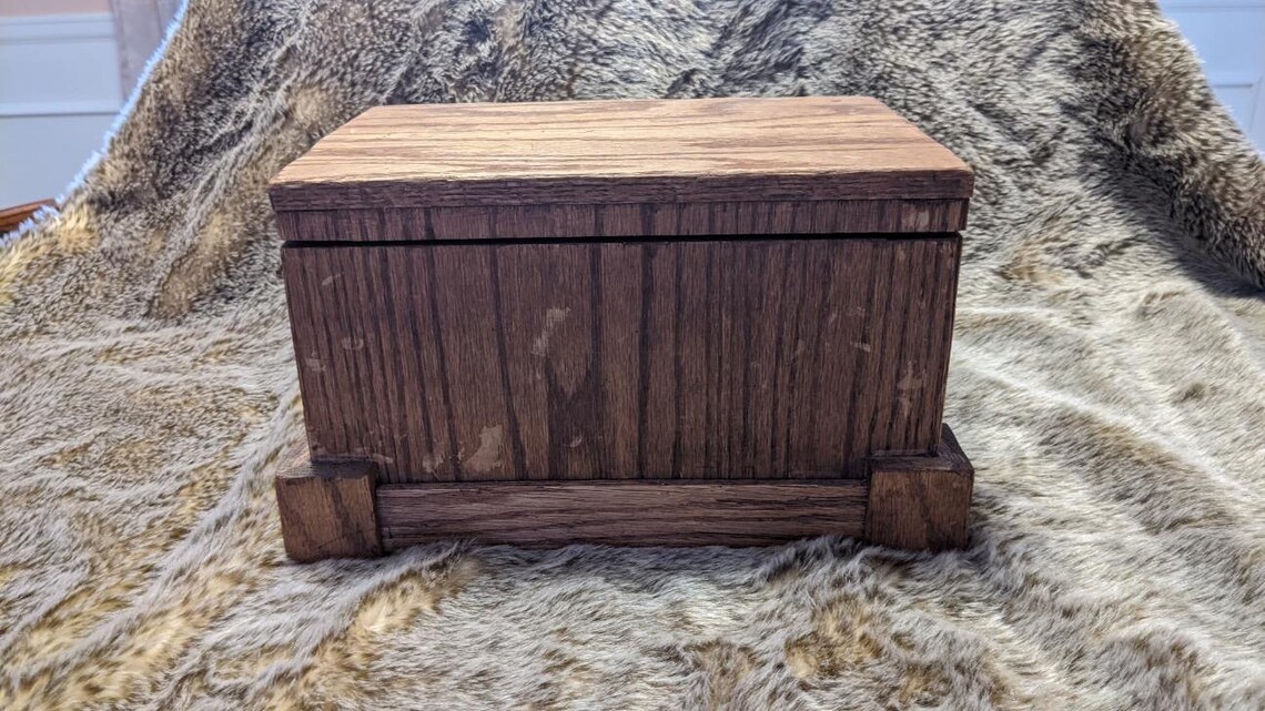 Secret Compartment Jewelry Box Etsy Canada