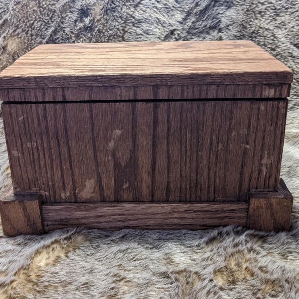 Secret Compartment Box Etsy