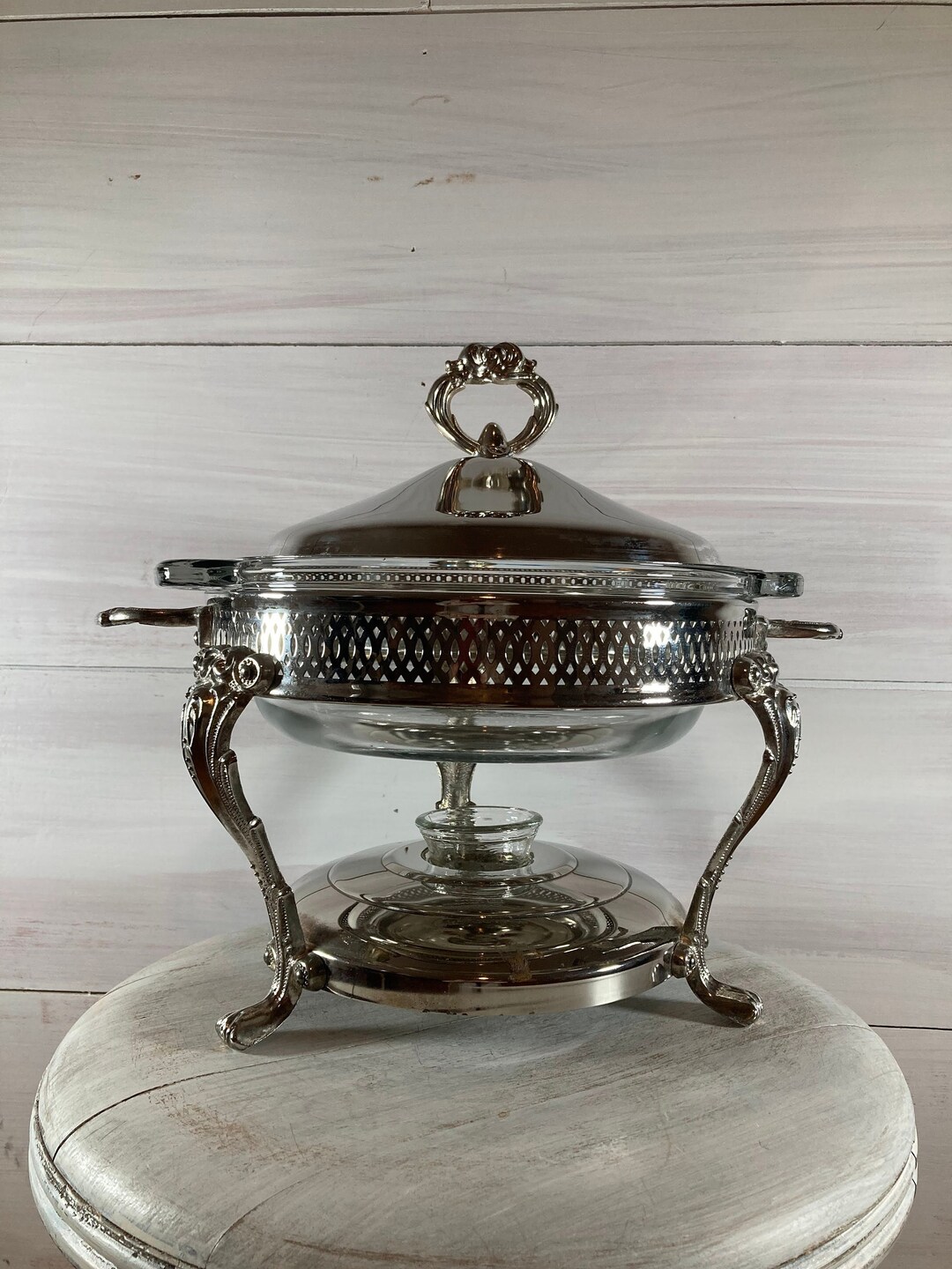 Vintage Chafing Dish Etsy