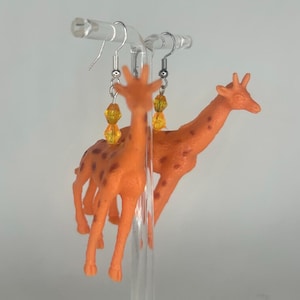 Silly Cute Giraffe Earrings