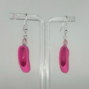 Cute Barbie Shoes Ballet Slipper Earrings