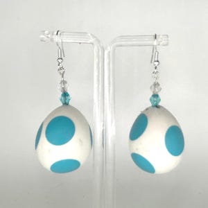 Super Mario Bros Yoshi Egg Earrings