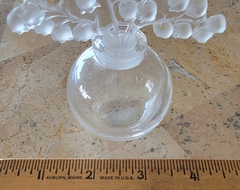 LALIQUE Crystal Lilies of the Valley “CLAIRFONTAINE” Perfume