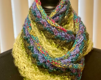 Tequila Sunrise Infinity Scarf