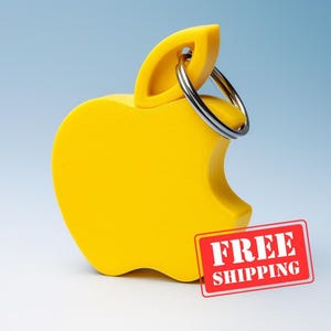 Apple AirTag Holder Hidden | Apple AirTag Keychain | AirTag Keyring | AirTag School Bag | Small Gifts | 3D Print | Stocking stuffers