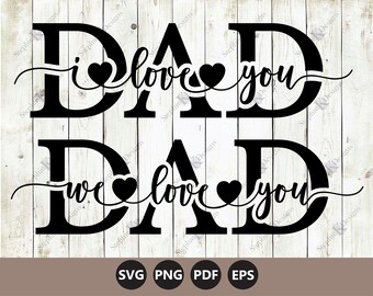 Free Free 176 Dad I Love You Three Thousand Svg SVG PNG EPS DXF File