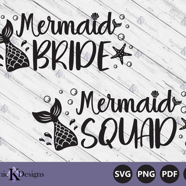 Mermaid Bachelorette - Etsy