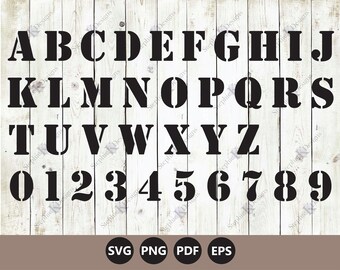 letter stencils printable etsy