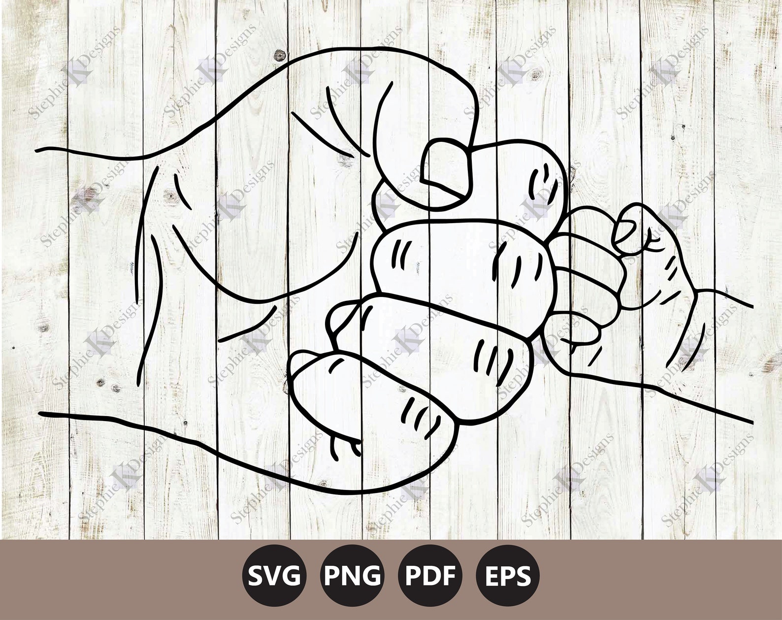 Hand Drawn Father and Baby Fist Bump Svg New Dad Svg Fist - Etsy Singapore