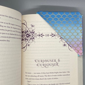 Fabric Corner Bookmark