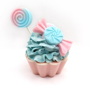 Cotton Candy Dessert Soap Gift For Her Cupcake Soap Natural Gift For Her Baby Shower Cute Soap Gifts For Kids Party Favor Gift Ideas