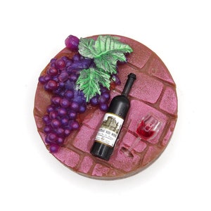 Wine Soap Blackberry Wine Decor Wine Gift for Her Wedding Gift Party Favor Mini wine bottle Soap Merlot