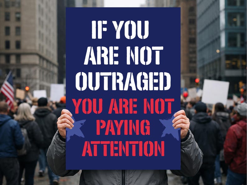 Political Yard Sign, Protest Message Lawn Sign, Awareness Quote Yard Sign, Social Statement Decor, Outdoor Protest Sign, Activism Sign 17''x12'' Vertical