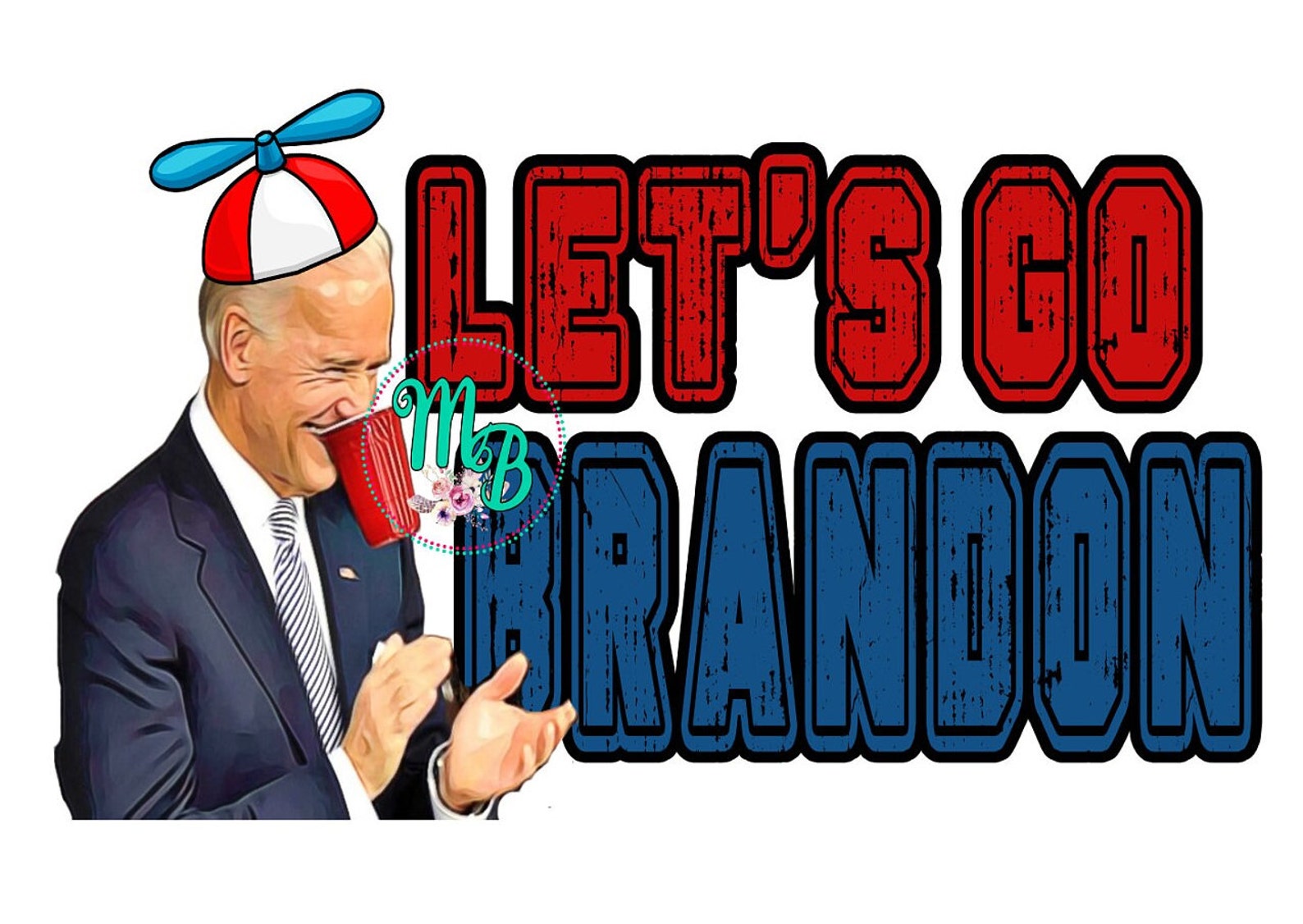 Lets go Brandon PNG Conservateur Anti Libéral FJB Anti | Etsy