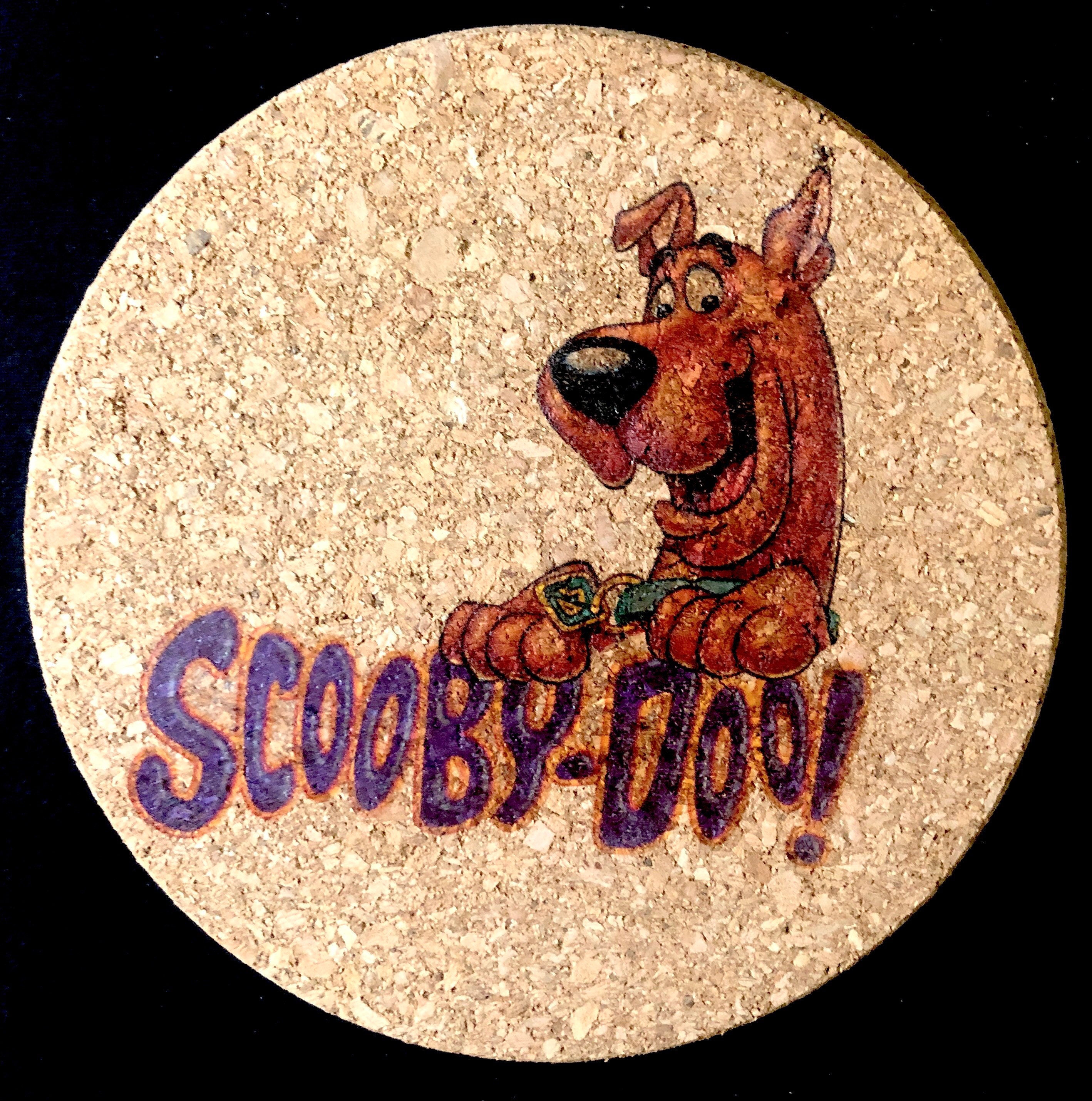 Scooby Doo Cork Dab Mat Etsy