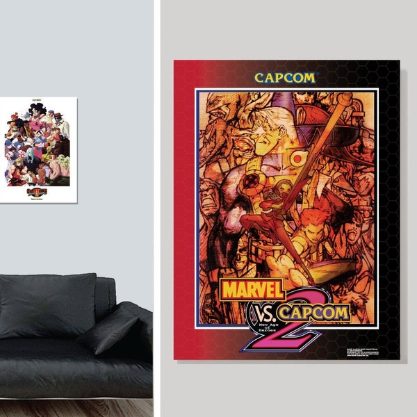 Xmen Vs Street Fighter Print - Etsy