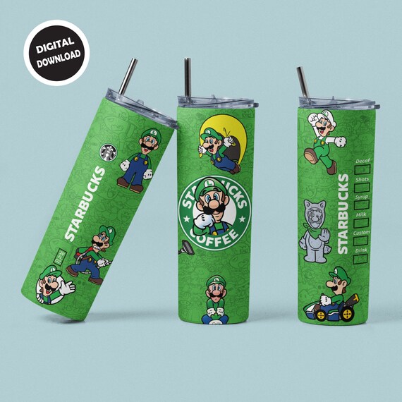 Cartoon Tumbler Wrap - 20oz Skinny Tumbler Wraps - Tapered Tumbler Wrap - Sublimation Design - PNG - Sublimation Design Digital Download
