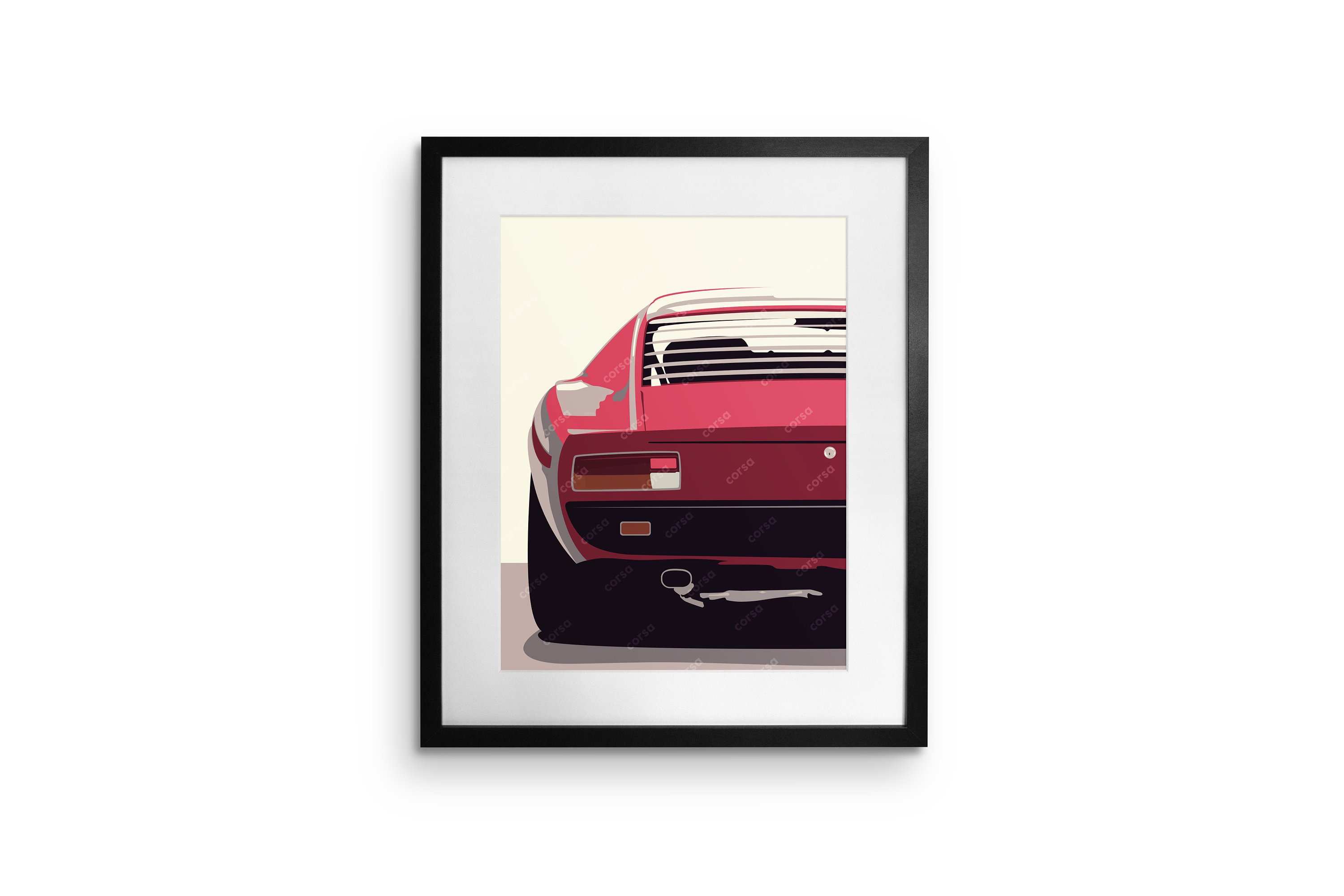 Decorazione Da Parete In Pelle Nera Lamborghini Gallardo | Arte - Foto 8