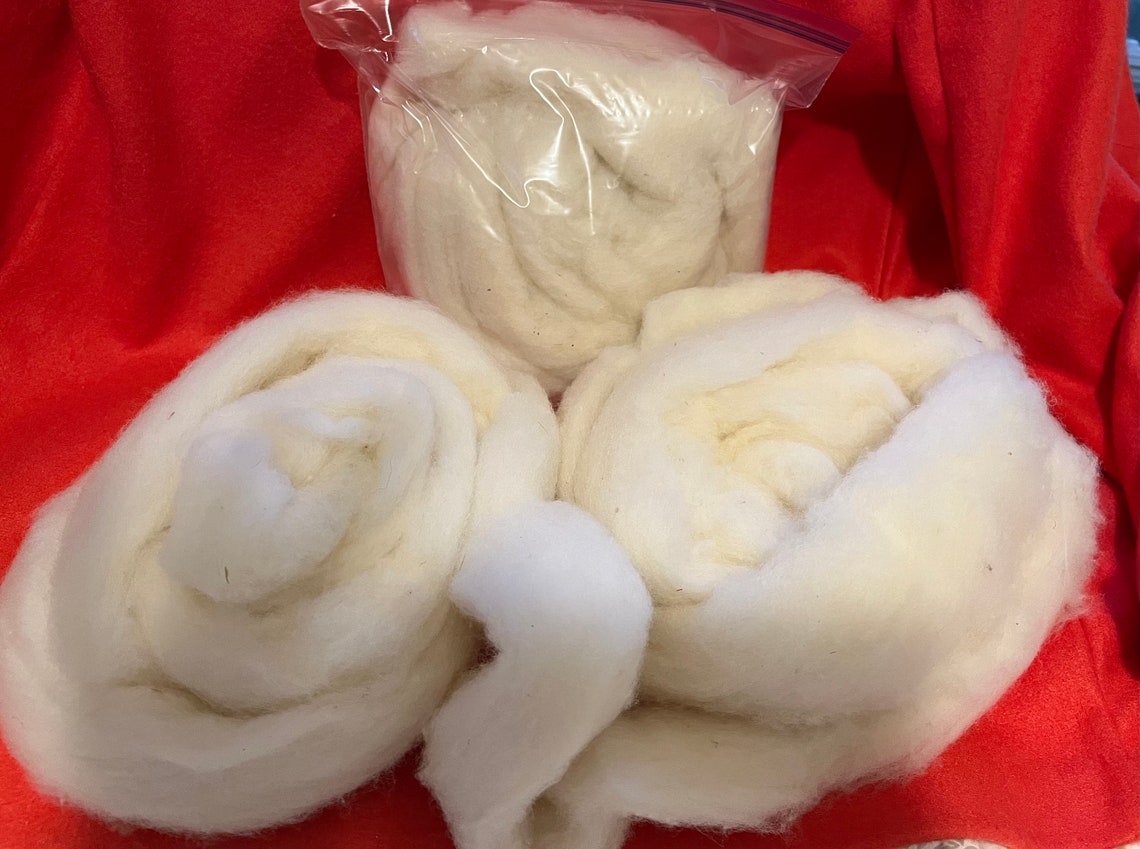100 Corriedale All Natural Wool Roving Combed Top Ready to Etsy