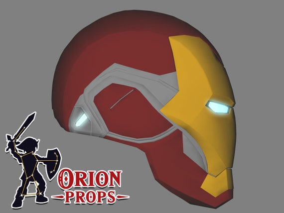 Pepakura casco de iron man sale