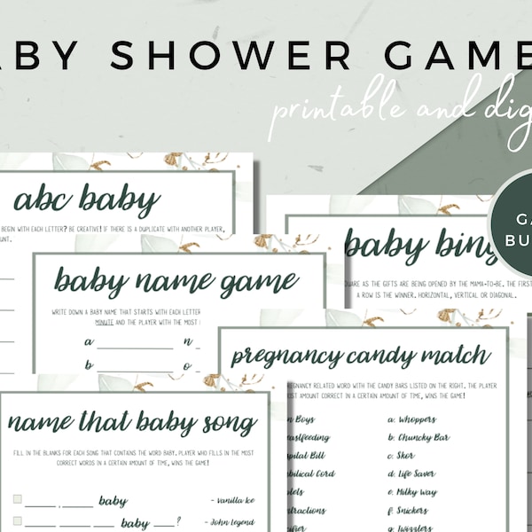 Virtual Baby Shower Favors to Mail Etsy