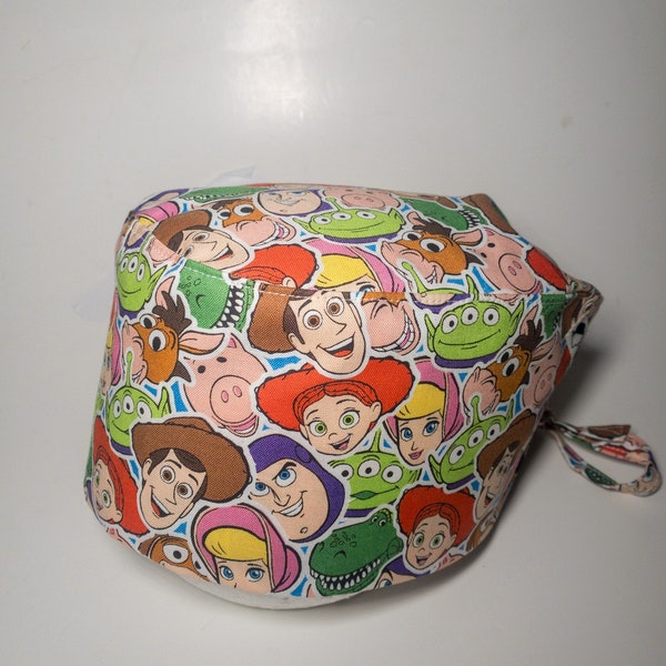 TOY STORY inspired Scrub Cap, (2 sizes and styles), tie-back adjustable, Superior Scrub Caps Canada