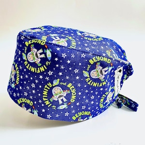 TOY STORY inspired Scrub Cap, Surgery scrub Hat - Surgeon cap - surgeon gift, nurse, dentist, vet, Superior Scrub Caps Canada