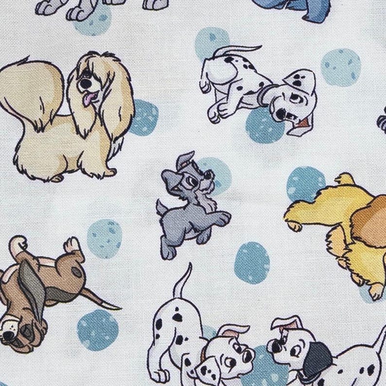 Disney Dogs Print Scrub Cap, 3 styles, Tie-Back, Adjustable, Canadian Made Disney Dogs Print