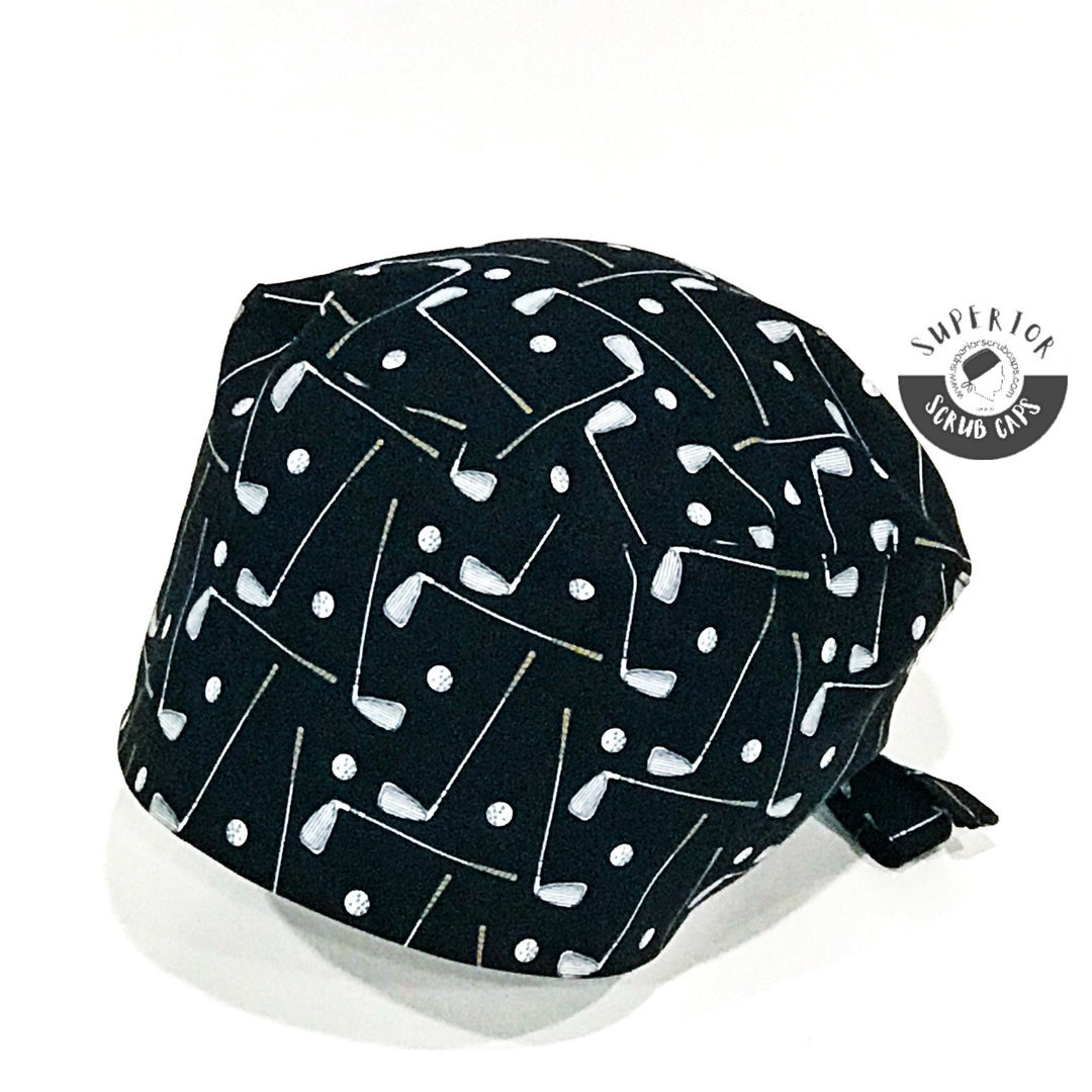 Mens Golf Scrub Cap Surgeon Gift Doctor 