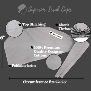 RCOG OBGYN Surgical Cap Tie-Back - View #5