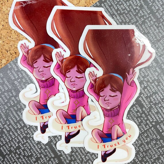 Mabel Pines Trust Sticker - Etsy Australia