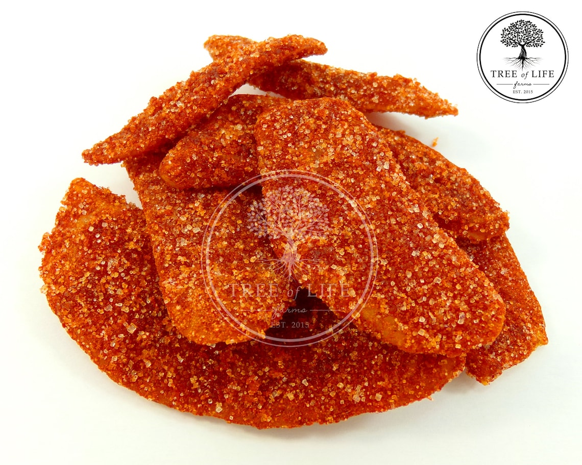 Chili Mango Slices Dried Mango Chamoy Candy Dried Fruit Box Etsy New
