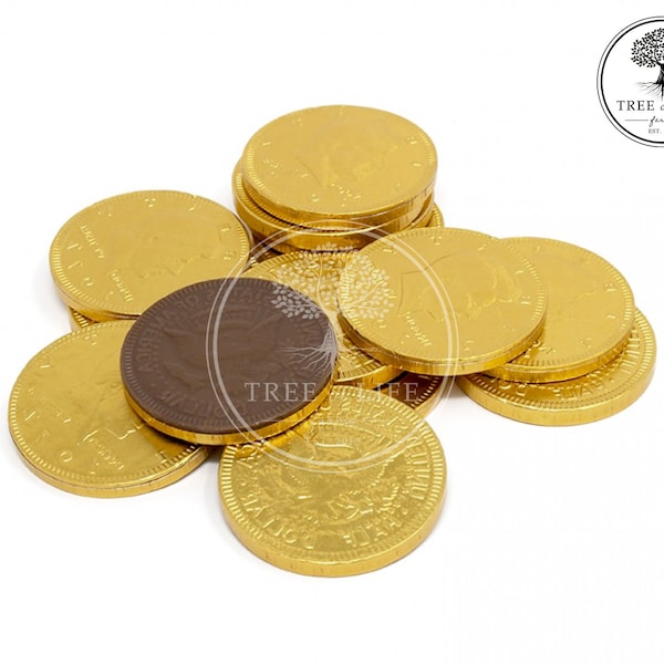Chocolate Coins Etsy