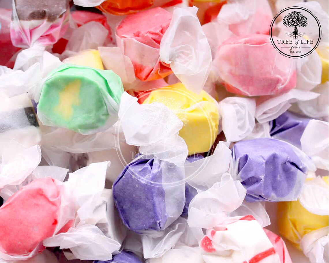 Saltwater Taffy Candy Vintage Candy Pulled Taffy Piñata Candy Etsy