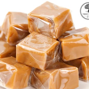 Caramel squares sale candy