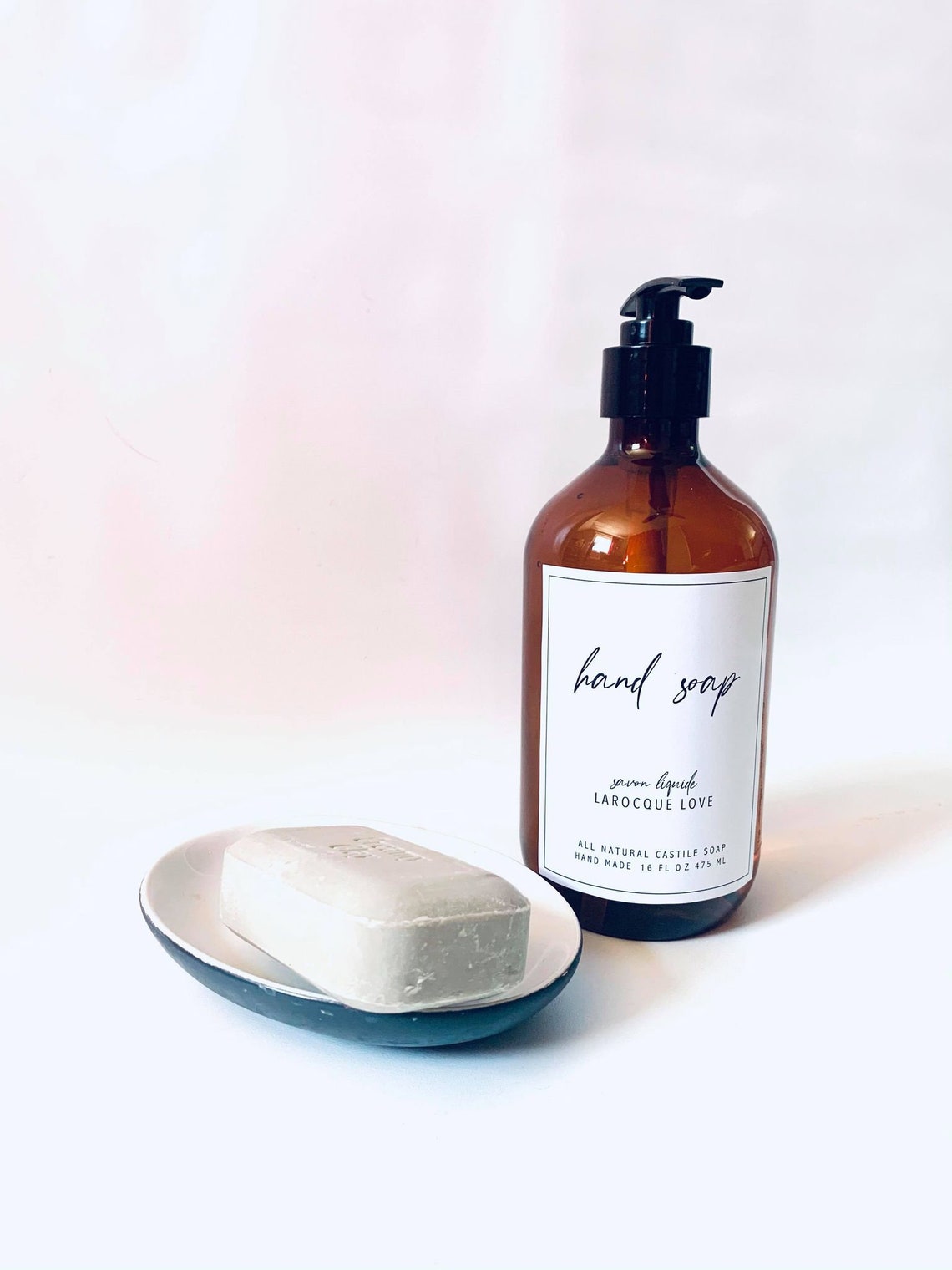 Hand Made Liquid Hand Soap / Savon Pour Les Mains / Savon Etsy