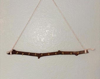 Natural Driftwood Jewelry Hanger Wall Decor