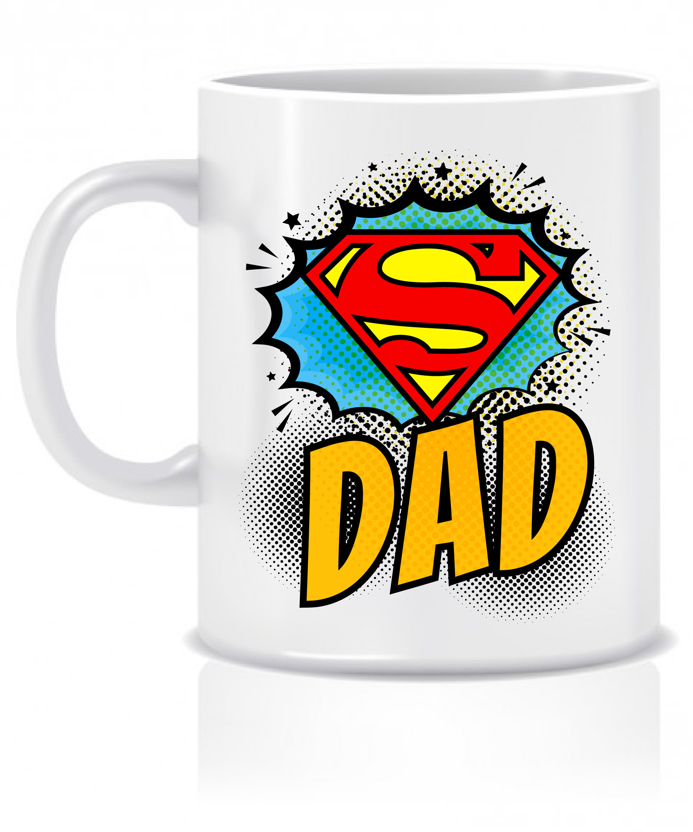 Super Dad | Enamel Mug Super Dad | Enamel Mug