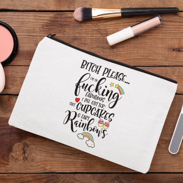 Funny Makeup Bag, Makeup Pouch, Travel Bag, multifunction Pouch, Best Friends Gifts, Birthday, Mother's Day