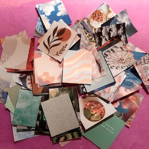 120 aesthetic paper stickers for scrapbooking, journaling and decorations