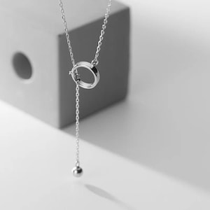 Discreet Sub Collar for a Chic Expression, Y Necklace Discreet Day Collar, Gold Chain Choker, and Minimalist Choker, Gift for Her
