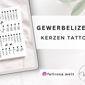 Commercial License for Files Candles Tattoos