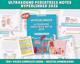 Guia de estudo de ultrassom pediátrico, notas para o ecografista (download digital)