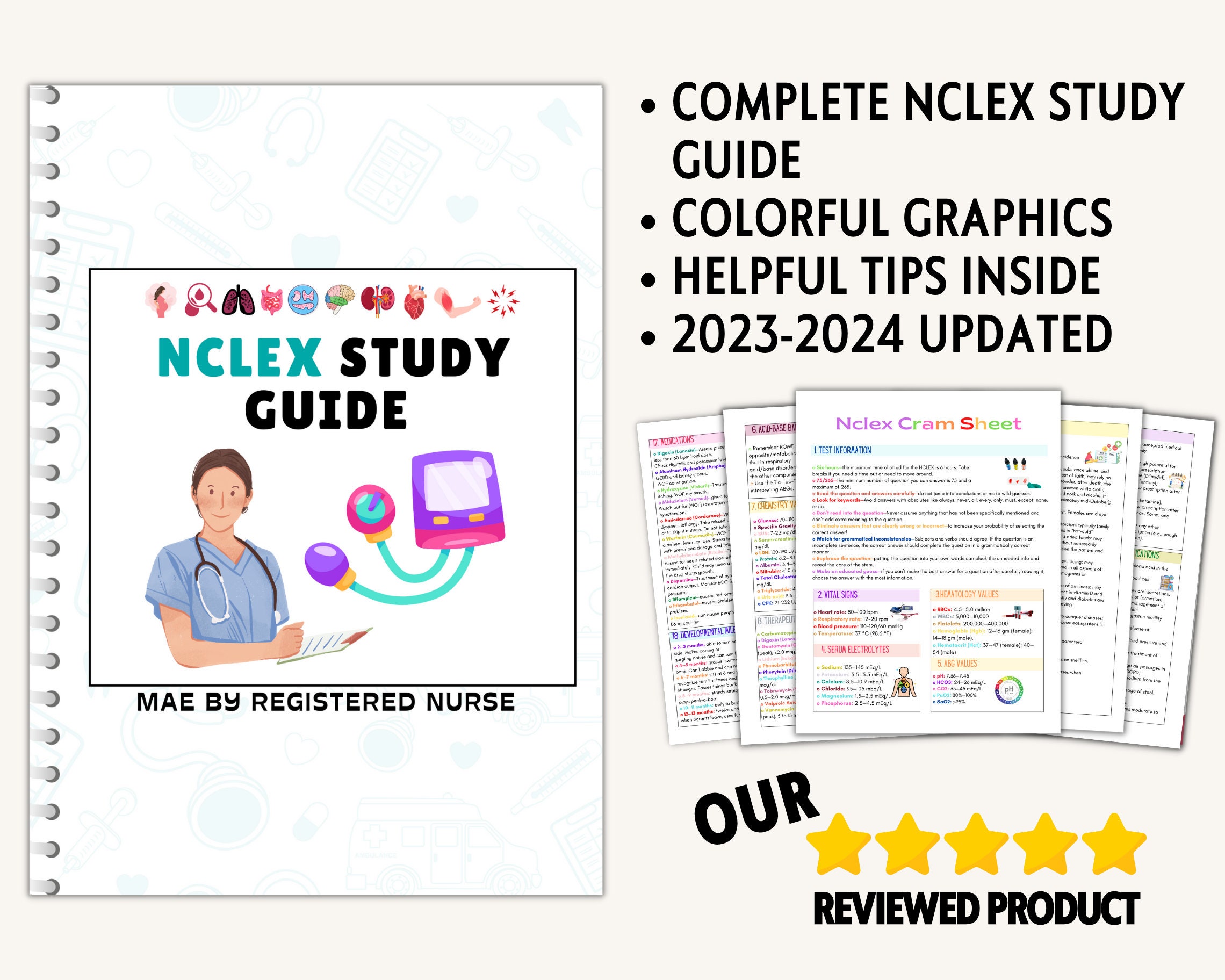 Next Generation NCLEX-RN® 2023 Self-Study Toolkit: Book + 2,100-Item Qbank  with Test-like Next Generation NCLEX® Practice Questions, Instant
