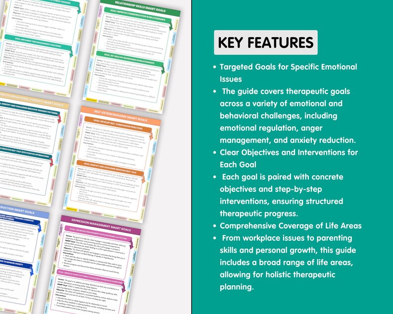 Therapy SMART Goals, Objectives & Interventions Bundle (digital ...