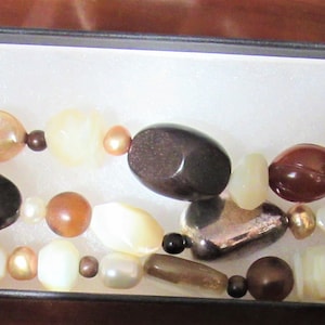 RARE Silpada Sterling Silver Pearl Quartz MOP Sunstone Bracelet image 1